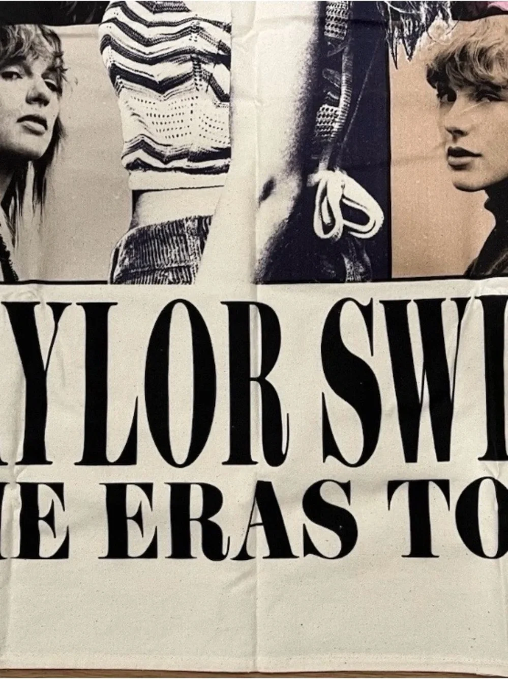 Taylor Swift Tapestry 2023 Eras Tour Official Authentic Canvas Swifties 30 x 47